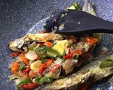Foto langkah ke 4 dari resep Belanak masak acar.