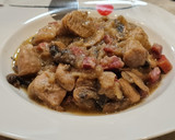 Foto del paso 6 de la receta: Magro de cerdo con champiñones y jamón
