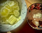 Foto del paso 3 de la receta: Blinis con pepino y salsa especial