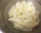A picture of step 2 of Japanese Fried Potato.