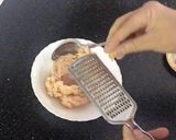 A picture of step 1 of Chicken kabab cheese sandwich 😋.