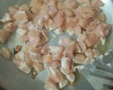 A picture of step 2 of Five ingredients chicken tikka pasta.