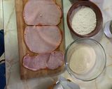 Foto del paso 1 de la receta: Lomo adobado relleno de queso brie, queso de Cabra y mermelada de albaricoque casera