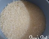 A picture of step 1 of Kaju Matta Rice.
