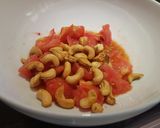 Foto del paso 3 de la receta Ensalada de berenjenas, tomate y anacardos tostados