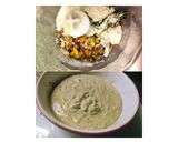 Foto del passaggio 2 della ricetta Pizza con pesto di pistacchio e mortadella