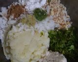 A picture of step 2 of Poha soya cutlets.