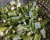 A picture of step 1 of Flat beans masaledaar sabji.