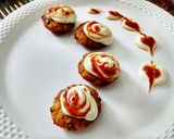 A picture of step 4 of Leftover rice cutlets.