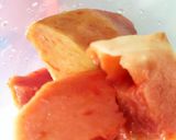 Gambar langkah 3 resipi Jus Buah Ciku.