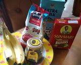 Foto langkah ke 1 dari resep Banana Oat Smoothie Overnight.