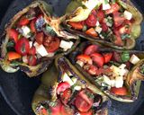 Foto del paso 5 de la receta: Ají relleno mediterráneos