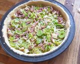 Une image de l'étape 7 de Quiche Poireaux / Lardons.