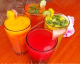A picture of step 24 of 4 simple iftar drinks/mojito's.
