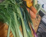 Foto del paso 3 de la receta: Para el frío proba mi Sopa de verduras bien cargada