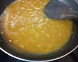 A picture of step 2 of Suji Halwa.