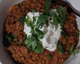 Instant pot Green Lentil Curry