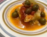 A picture of step 4 of Stewed Salt Cod Soup.