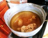 Foto del paso 1 de la receta: Pastel de papas fritas en rodajas, pollo y jamón
