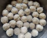 Bakso Ayam || bisa utk frozen food langkah memasak 4 foto