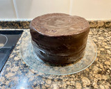 Foto del paso 16 de la receta: Tarta “ajedrez” con almíbar de chocolate y ganaché