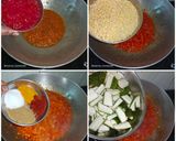 A picture of step 2 of ગલકા મગદાળનું શાક (SpongeGourd Moongdal Sabji Recipe in Gujarati.