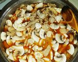 Tejfölös-tejszínes gombás hús recept fázis 5 fotója