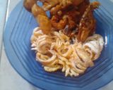 Foto langkah ke 5 dari resep Nasi gurih hijau pandan.