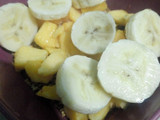 Desayuno o merienda frutal