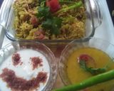 A picture of step 7 of Vegetables dum biryani.