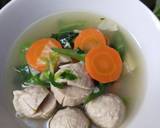 Cara Membuat Sayur sop bakso  4