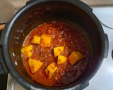 A picture of step 4 of Khichdi (One Pot Meal).