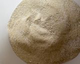 A picture of step 1 of Farali dhokla.