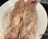 A picture of step 2 of Orange and Ginger Pork Tenderloin.