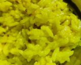 A picture of step 2 of Moong Dal Khichdi.