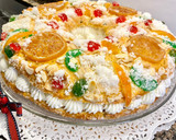 Foto del paso 13 de la receta: Roscón de reyes relleno con frutas confitadas y nata “sin gluten “