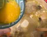 A picture of step 3 of Chicken Blanquette.