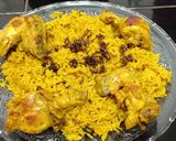 Foto langkah ke 9 dari resep Nasi Biryani Ayam Praktis pakai Rice cooker.