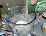 รูปขั้นตอนการทำที่ 2 ของ มะม่วงปั่น นมเต้าหู้โอ๊ตมีลช็อคชิพ | Mango Smoothie Oat Soymilk