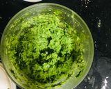 A picture of step 3 of Hara Bhara Kabab.