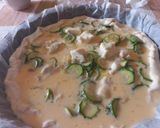 Foto del passaggio 6 della ricetta Torta salata con tonno zucchine e gorgonzola