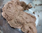 Foto langkah ke 3 dari resep Choco Cheese Sourdough Bread.