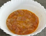A picture of step 2 of Sweet and Spicy Orange Chicken.