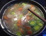 Une image de l'étape 9 de Soupe TONJIRU au Miso et Tofu.