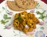 A picture of step 11 of Amritsari Paneer Bhurji.