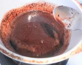 Foto langkah ke 6 dari resep Choco Green Tea Moist Cake.