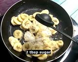 A picture of step 4 of Yummy banana roll snacks.