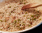 Foto del paso 12 de la receta: Arroz caldoso con Pescado, Pulpitos y Calamar