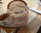 A picture of step 1 of Tortilla cups.