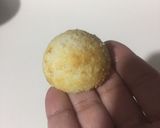 A picture of step 3 of Coconut macaroon cookies.